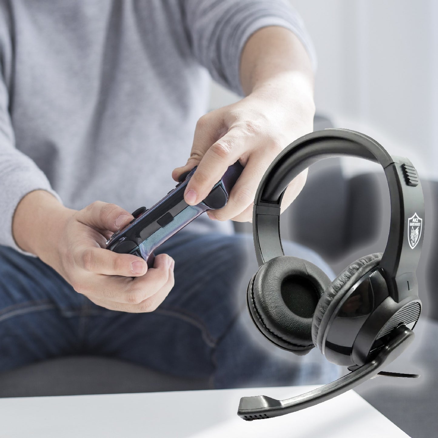 Gaming headset with microphone, GM-001