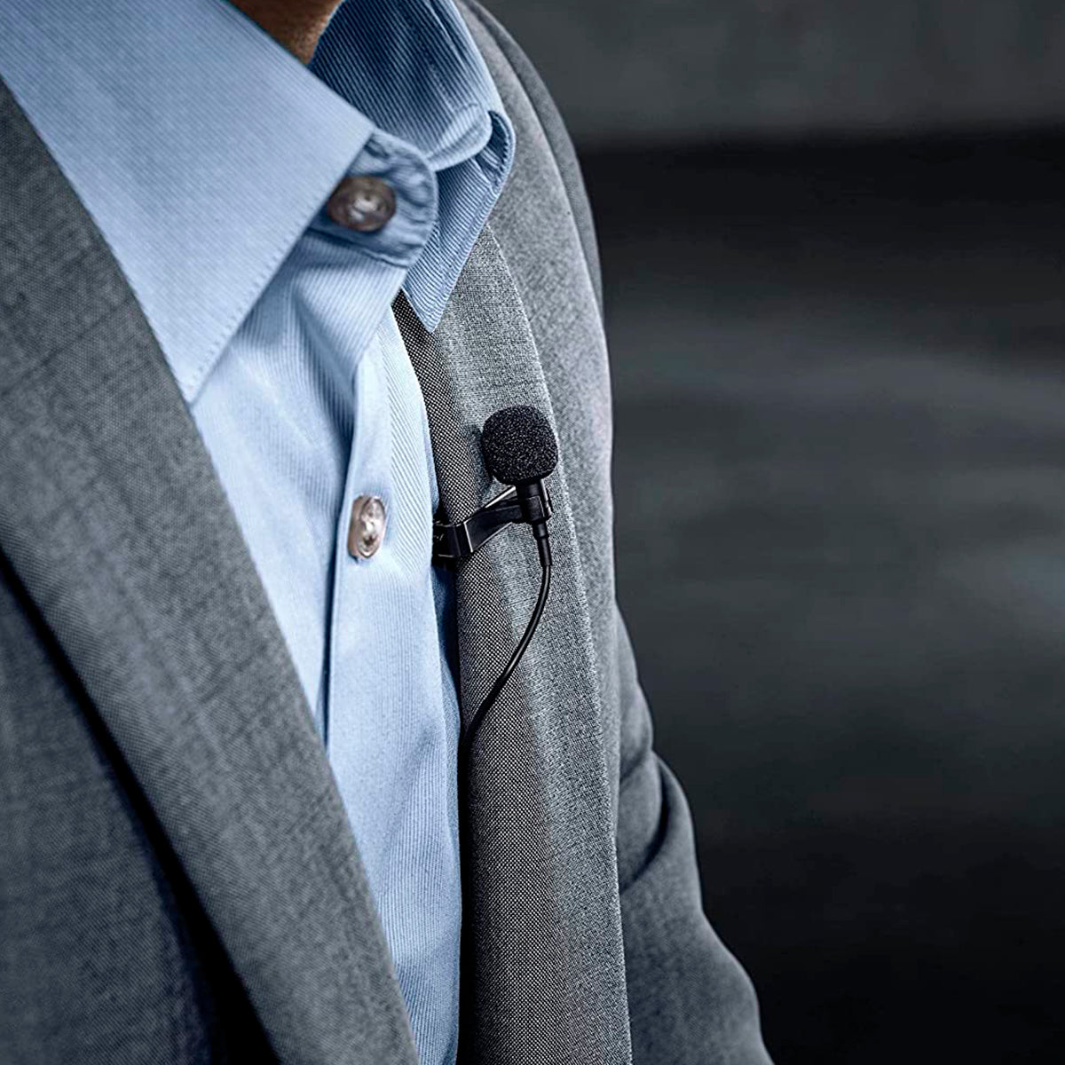 LAPEL MICROPHONE PLAPTOP PC SMARTPHONE