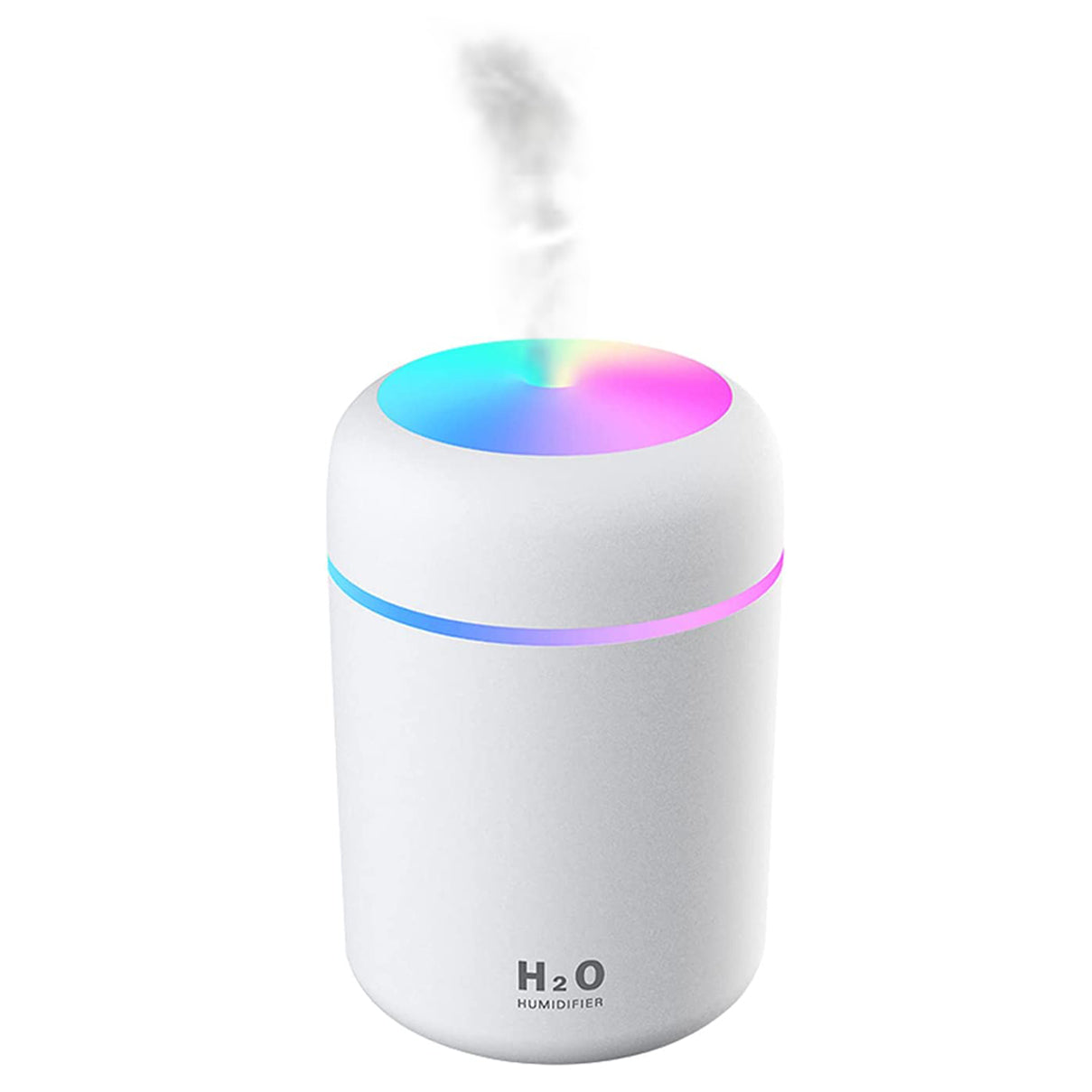 HUMIDIFICADOR BLANCO CON LUZ LED