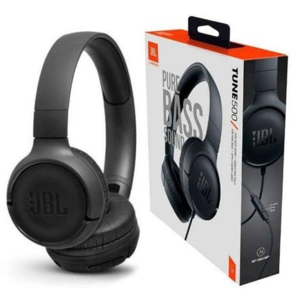 Auriculares JBL TUNE500 | Sonido Pure Bass y Comodidad en Cualquier Momento