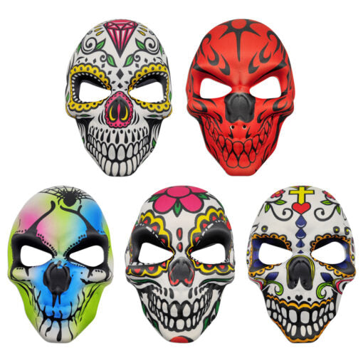 Máscara Catrina Decorada – Estilo Día de los Muertos