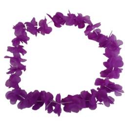 Collar de Flores para Cotillón Rosa | 45cm