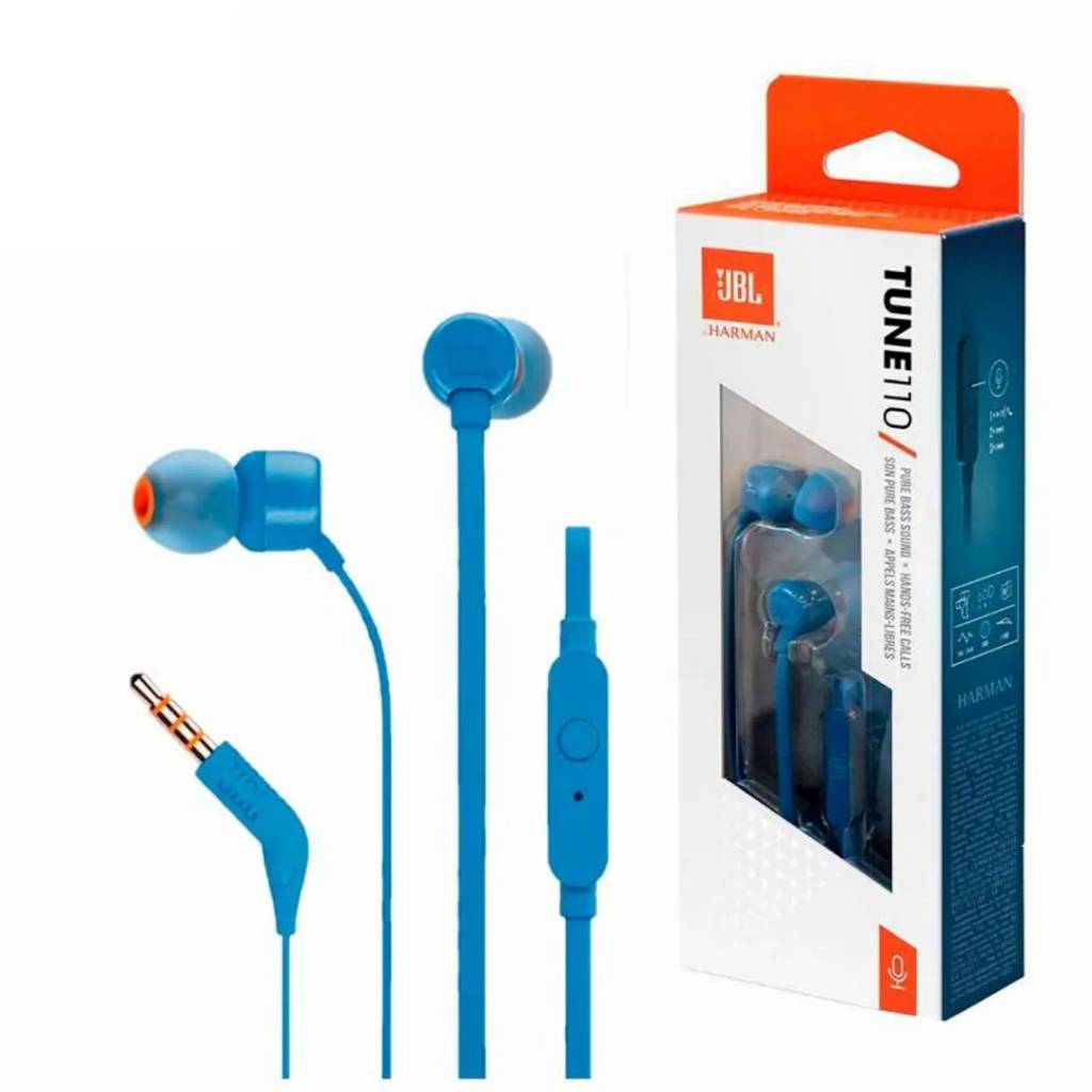 🎧 Auriculares JBL Tune 110 – Potencia y Comodidad en un Diseño Compacto