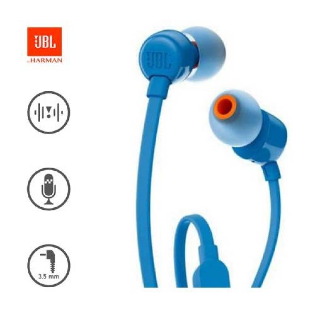 🎧 Auriculares JBL Tune 110 – Potencia y Comodidad en un Diseño Compacto
