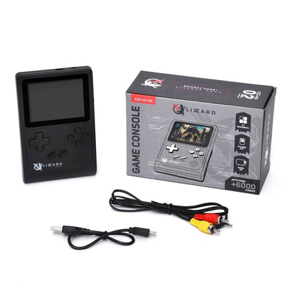 Consola Portátil XZZ-VG-02 X-Lizzard | 6,000 Juegos y Pantalla de 3.0