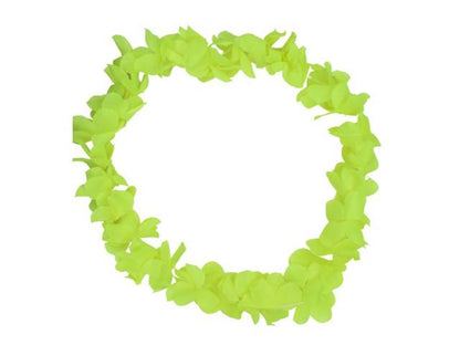 Collar de Flores para Cotillón Rosa | 45cm